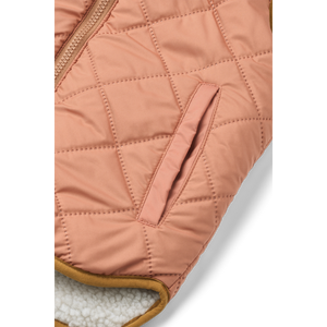 Liewood Thermo-Wendeweste Diana Tuscany Rose Mix – Nahaufnahme