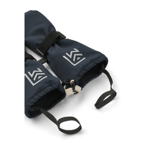 Liewood Baby-Handschuhe Fallon Classic Navy – Detailansicht