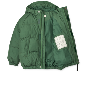 Liewood Daunenjacke Adelina Spots Dusty Ivy – getragen