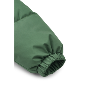 Liewood Daunenjacke Adelina Spots Dusty Ivy – Verschluss-Detail