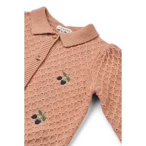 Liewood Strickjacke Jane Pale Tuscany – Materialdetail