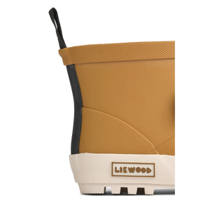 Liewood Kinder Regenstiefel 'Jesse' Bear Golden Caramel – getragen