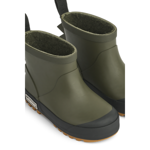 Liewood Thermo Regenstiefel 'Jesse Dino' Army Brown – Materialdetail