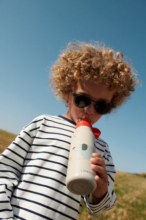 Liewood Trinkflasche Falk Circus Sandy 350ml – Detailansicht