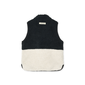 Liewood Weste Vada Pile Midnight Navy Multi Mix – Materialdetail