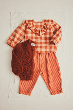 Cozmo Hosen Pink Siena – Kinderbekleidung aus 100% Bio-Baumwolle | lilya.ch
