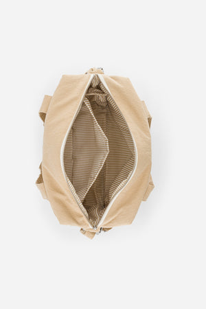 Rive Droite Wickeltasche "Mini Darcy" Beige Sand