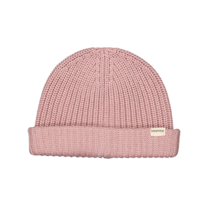 Bonnet en tricot MarMar Copenhagen "Atlas" tricoté Mauve clair