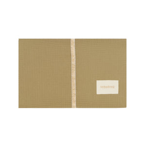 Nobodinoz Wickelunterlage "Mozart Opera" Olive Green