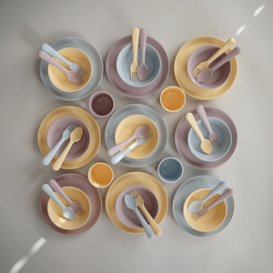 Mushie Kids Cutlery | Vanilla