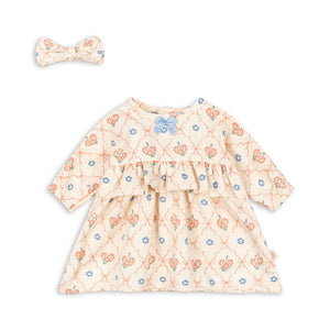 Ensemble de vêtements de poupée Konges Sløjd "Fleur Decor"