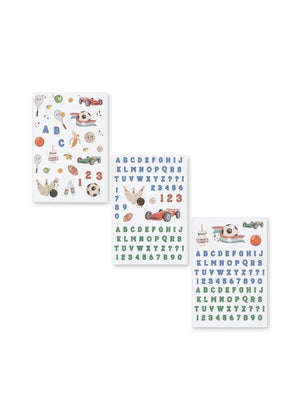 Konges Sløjd Sticker-Set in Multi Boy – Detailansicht 2