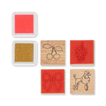 Konges Sløjd Kit de bricolage – Creative ART Caddy | Rose pailleté