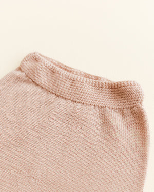 Hvid Baby Strickhose Guido Apricot – Rückansicht