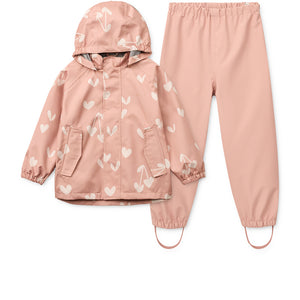 Liewood Regen-Set Pedia Sweethearts / Pale tuscany