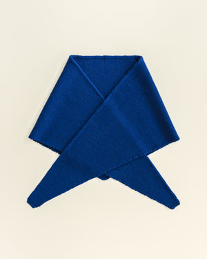 Hvid Dreieckstuch Josephina Cobalt Blue – Rückansicht