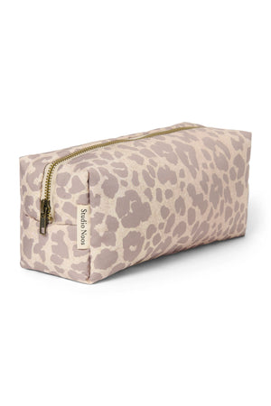 Studio Noos Puffy Pouch | Beige Leopard