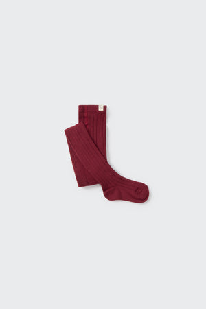 Cozmo Strumpfhosen Prune – Kinderbekleidung aus 80% Baumwolle, 17% Polyamid, 3% Elasthan | lilya.ch
