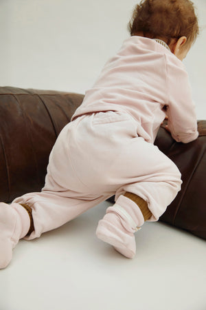 Gilet Raglan Bébé Gray Label | Rose Fané