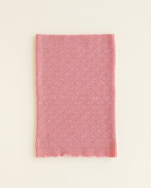 Hvid Schlauchschal "Gigi" Bubblegum