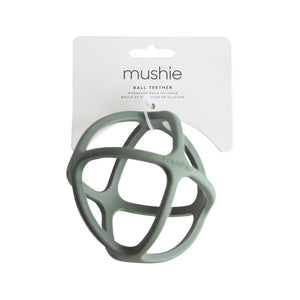 Mushie Teether "Ball" | Woodchuck