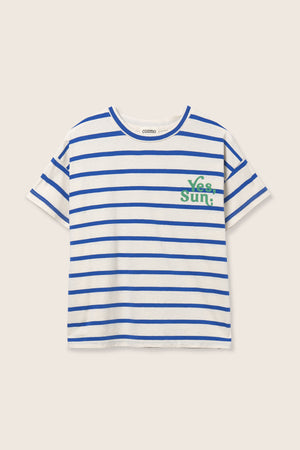 Cozmo T-Shirt Ivory – nachhaltige Kinderbekleidung | lilya.ch