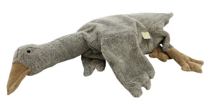 Senger Cuddly Toy/Heat Cushion Goose large | Grey