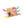 Craie de trottoir multicolore vert fluo
