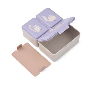 Liewood Lunchbox Driss Cat / Warm lilac – Detailansicht