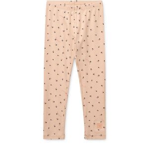 Liewood Marien Bedruckte Leggins Mini Cherry heart / Rosey – Die Liewood Marien Bedruckte Leggins sind bequeme Kinderleggins in Ripp-Qualität mit süssem Kirschen-Allover-Print.