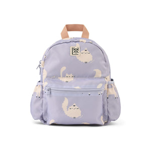 Liewood Andreas Rucksack Cat / Warm lilac – Der Liewood Andreas Rucksack ist ein praktischer und stilvoller Begleiter für Kinder.