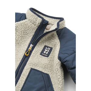 Liewood Runa Jacke Mist / Classic navy – Materialdetail