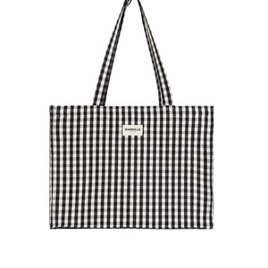 Gabrielle Paris Weekender Tasche | Vichy Schwarz