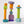 Grimm's 16 Building Blocks | Colorful Tree Discs