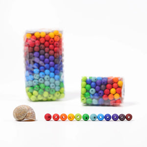 Grimm's 480 Wooden Beads | Colorful
