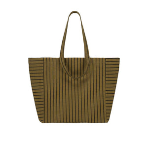 Rose in April Tasche "Elisa" | Olive gestreift