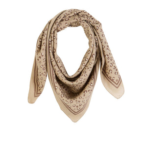 Gabrielle Paris Wollschal | Leopard Beige