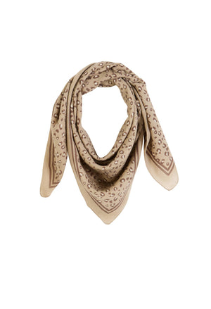 Gabrielle Paris Wollschal | Leopard Beige