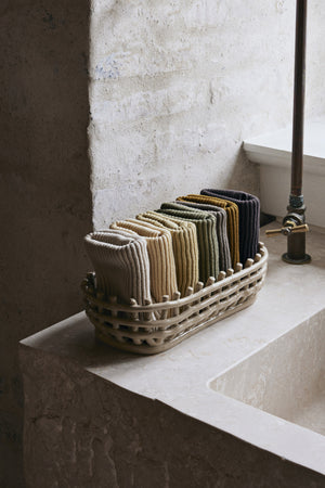 Ferm Living Set de 7 torchons Day Calm
