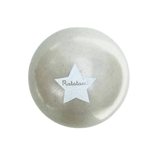 Lot de 3 ballons vintage unis Ratatam | 12 cm