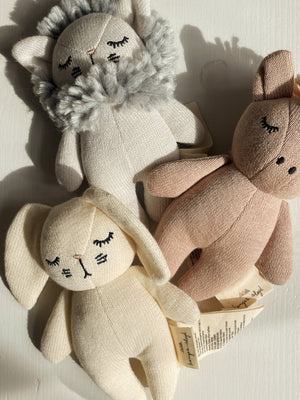 Konges Sløjd Hochet Mini Licorne | Rose Fawn