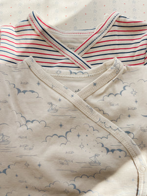 Konges Sløjd Body "Basic Ls Body Gots" | Stripe Tricolore Petit
