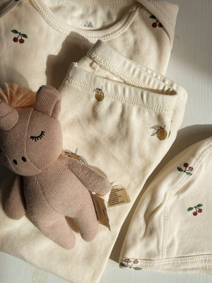 Konges Sløjd Hochet Mini Licorne | Rose Fawn