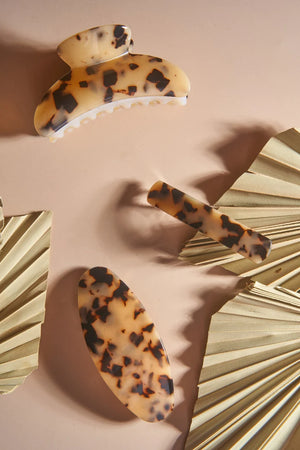 Machete Haarklammer Midi Classic Tortoise