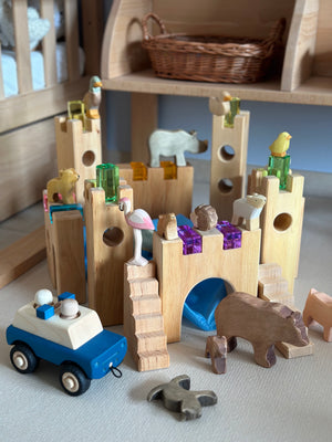 Construction Toy Knight's Castle 10 Pieces