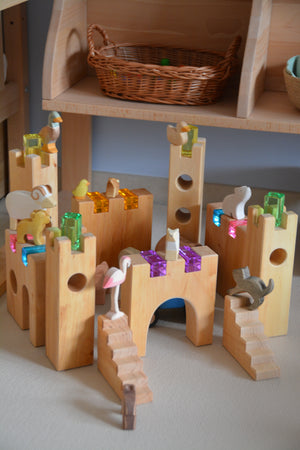 Construction Toy Knight's Castle 10 Pieces