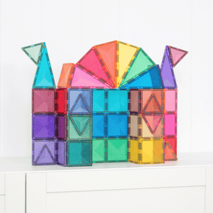 Connetix Magnetbausteine "Glitter Castle Pack" | 48-teilig – Detailansicht 3