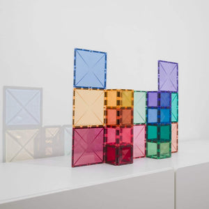 Connetix Magnetbausteine "Pastel Square Pack" | 40-teilig – Detailansicht 3