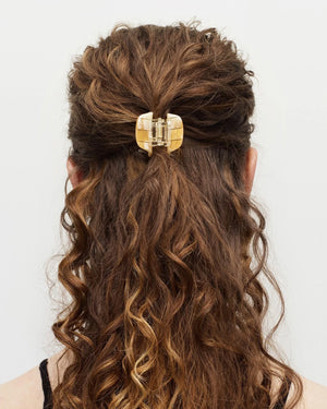 Barrette Machete Mini Coquillage Sable