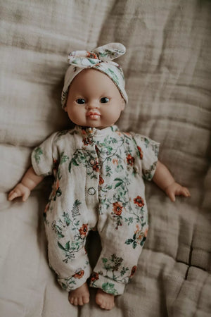 Poupée Minikane "Clarisse" avec corps en tissu 28cm